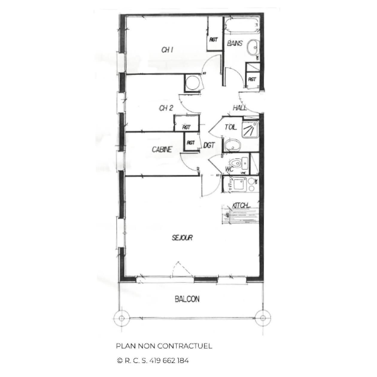 Residence Courmayeur - Appartement Renove Aux Pieds Des Pistes Pour 8 Personnes Mae-4104 圣马丁德贝尔维尔 外观 照片